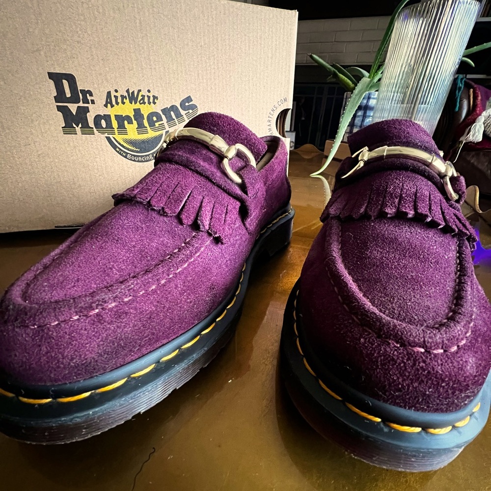 Dr. Martens Suede Loafers 🍇
